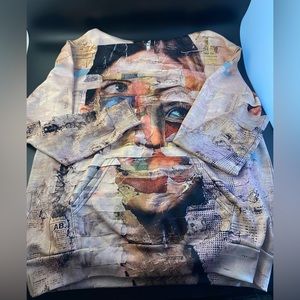 SHEIN | Figure Graphic Drop Shoulder Hoodie